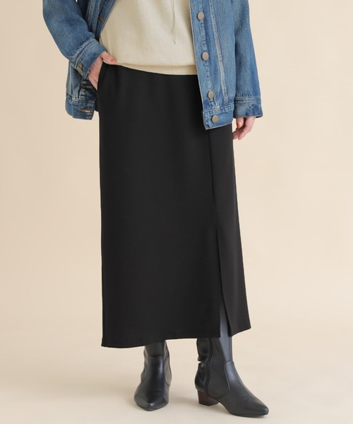 n'OrLABEL（ノアールレーベル）の「『フロントスリットタイトスカート』（スカート・レディース・イエロー/ブルー/プラム/ブラック・1/2）」の11枚目の写真