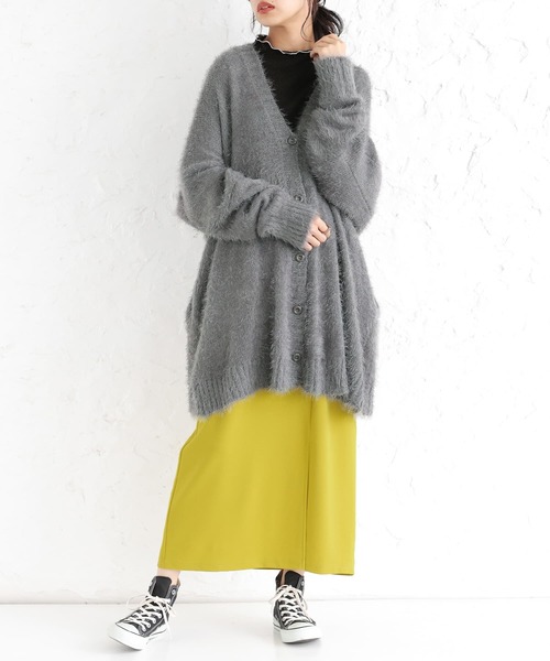 n'OrLABEL（ノアールレーベル）の「『フロントスリットタイトスカート』（スカート・レディース・イエロー/ブルー/プラム/ブラック・1/2）」の15枚目の写真