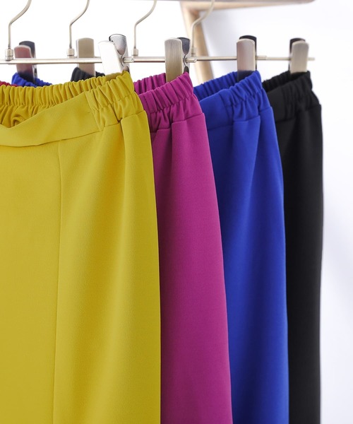 n'OrLABEL（ノアールレーベル）の「『フロントスリットタイトスカート』（スカート・レディース・イエロー/ブルー/プラム/ブラック・1/2）」の18枚目の写真