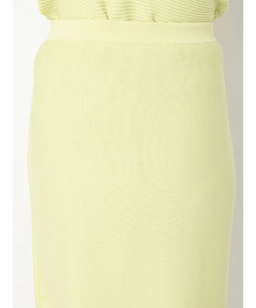 ELENDEEK（エレンディーク）の「フォーミーマーメイドニットスカート（スカート・レディース・ブラック/ライム/ライトベージュ・02/01）」の6枚目の写真