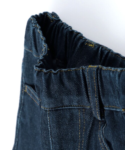 BRANSHES（ブランシェス）の「デニムニットロングパンツ（デニムパンツ・キッズ・ネイビー/ブルー・100/110/120/130/140/150/90）」の19枚目の写真