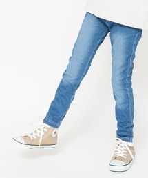 BRANSHES（ブランシェス）の「デニムニットロングパンツ（デニムパンツ・キッズ）」