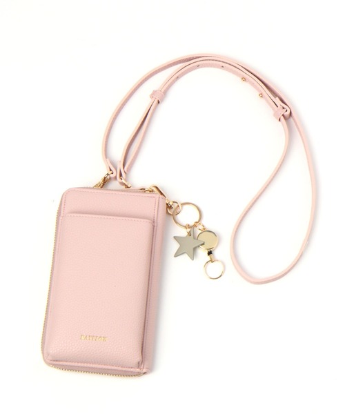 BAYFLOW（ベイフロー）の「[スマホ・カード収納可♪]多機能キースターミニウォレットショルダー2（財布・レディース・ブラック/グレー/ベージュ/アイボリー/ブラウン/ベビーピンク/シルバー/ブラウン系その他・ONE SIZE）」の22枚目の写真