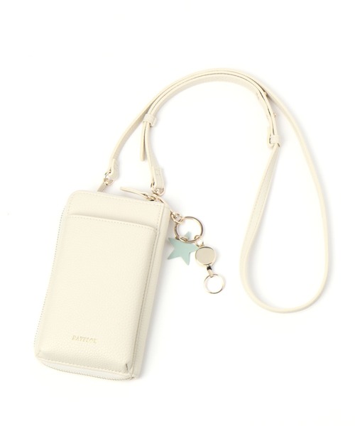 スマホ・カード収納可♪]多機能キースターミニウォレットショルダー2  