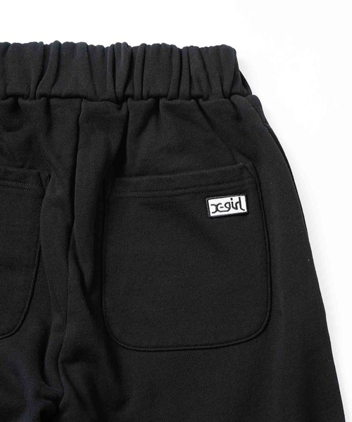 X-girl（エックスガール）の「BOX LOGO SWEAT PANTS（スウェットパンツ・レディース・ホワイト/ブラック/アッシュ・S/M）」の9枚目の写真