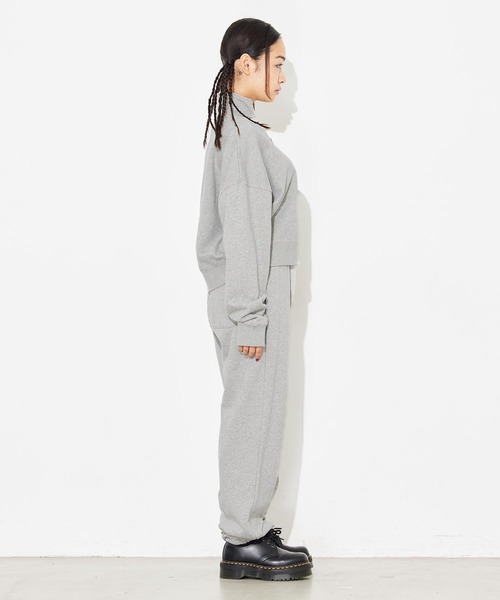 X-girl（エックスガール）の「BOX LOGO SWEAT PANTS（スウェットパンツ・レディース・ホワイト/ブラック/アッシュ・S/M）」の15枚目の写真