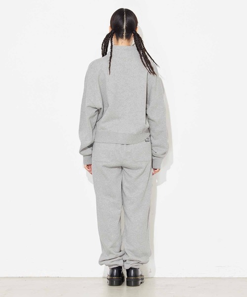 X-girl（エックスガール）の「BOX LOGO SWEAT PANTS（スウェットパンツ・レディース・ホワイト/ブラック/アッシュ・S/M）」の16枚目の写真