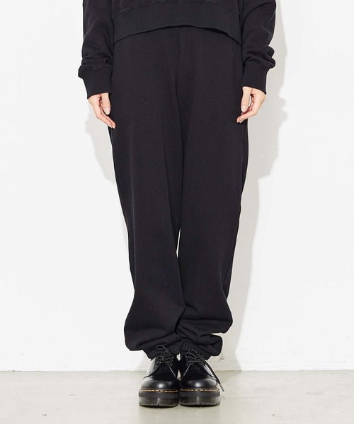 X-girl（エックスガール）の「BOX LOGO SWEAT PANTS（スウェットパンツ・レディース・ホワイト/ブラック/アッシュ・S/M）」の22枚目の写真