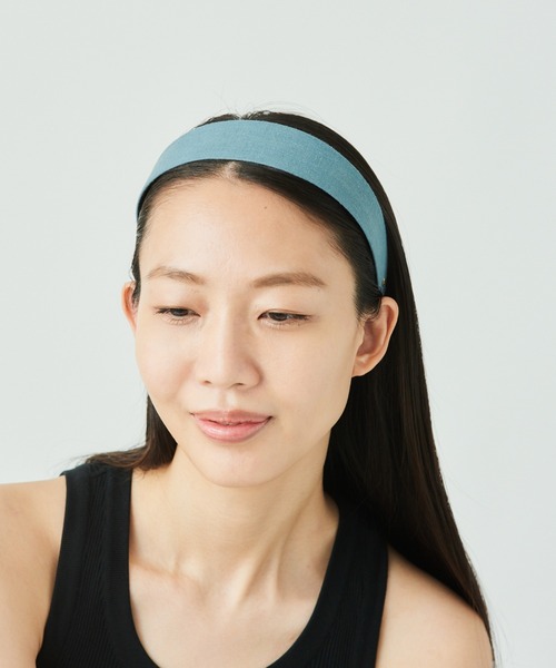 IRIS 47】linen frame head band HB36（カチューシャ）｜IRIS47
