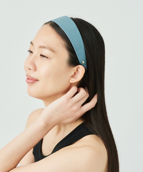 IRIS 47】linen frame head band HB36（カチューシャ）｜IRIS47
