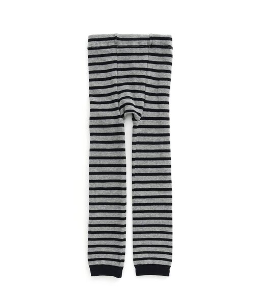 Ampersand（アンパサンド）の「ボーダー柄レギンス（レギンス/スパッツ・キッズ・チャコール/ブラウン/グレー・80/90/100/110/120/140）」の10枚目の写真