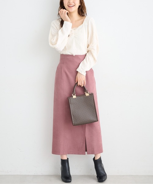 FREE'S MART（フリーズマート）の「フレアヒールブーツ（ブーツ・レディース・ブラック/ホワイト・MEDIUM/SMALL）」の13枚目の写真