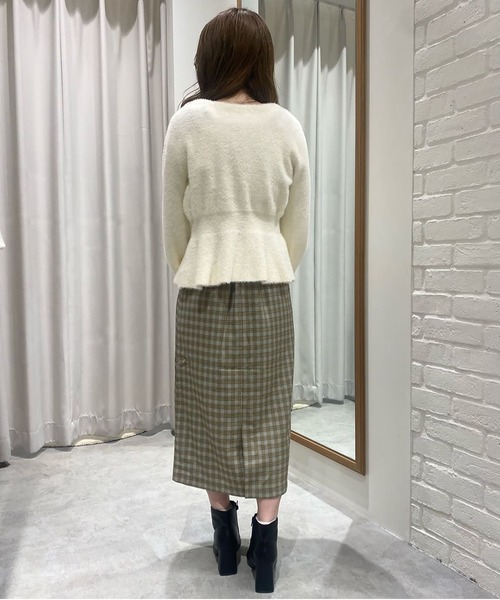 FREE'S MART（フリーズマート）の「フレアヒールブーツ（ブーツ・レディース・ブラック/ホワイト・MEDIUM/SMALL）」の19枚目の写真