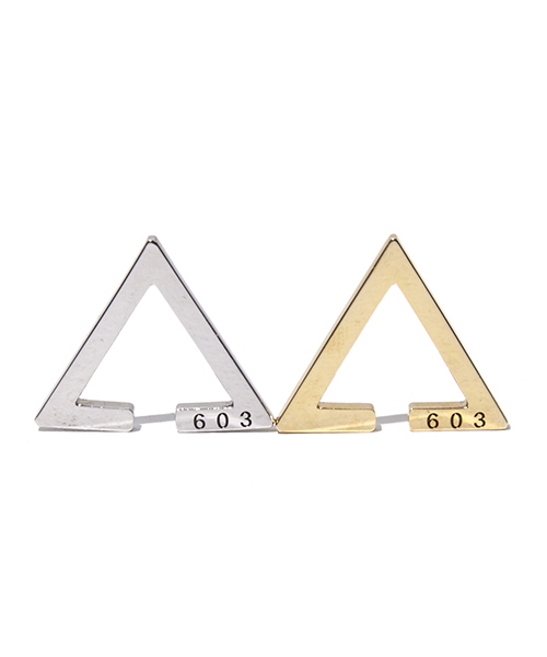 603（ロクマルサン）の「603 トライアングルイヤーカフ（イヤーカフ・メンズ・シルバー/ゴールド・FREE）」の5枚目の写真