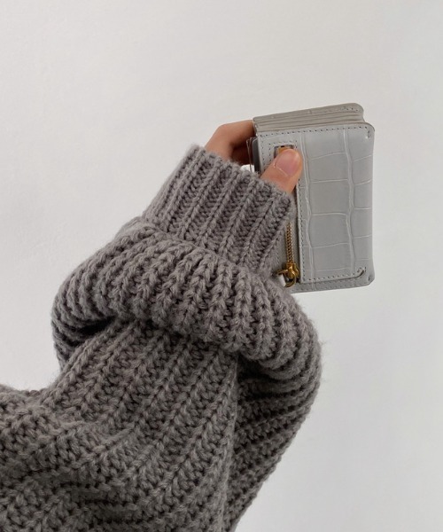 SEN TOKYO（セントーキョー）の「コーデに温もりを与える。ドロップショルダーロングカーディガン（カーディガン/ボレロ・レディース・ブラウン/グレー/ブラック・FREE）」の13枚目の写真