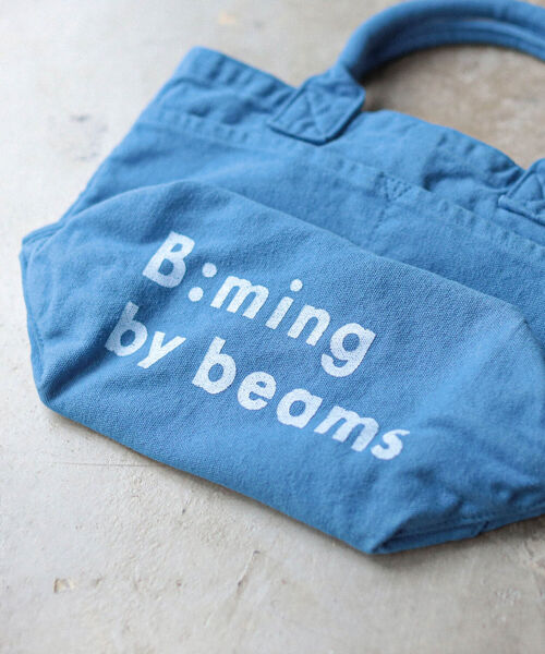 B:MING by BEAMS（ビーミングバイビームス）の「B:MING by BEAMS / 製品染 CANVAS TOTE BAG（トートバッグ・メンズ・ネイビー/レッド/ブルー/カーキ・ONE SIZE）」の11枚目の写真