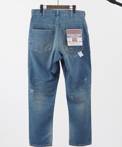 EGO TRIPPING(エゴトリッピング)の「mp10600-NEAD DENIM 3th -REMAKE- デニムパンツ(デニムパンツ・メンズ・ダークインディゴブルー/ライトインディゴブルー・29/33/31/30)」の11枚目の写真