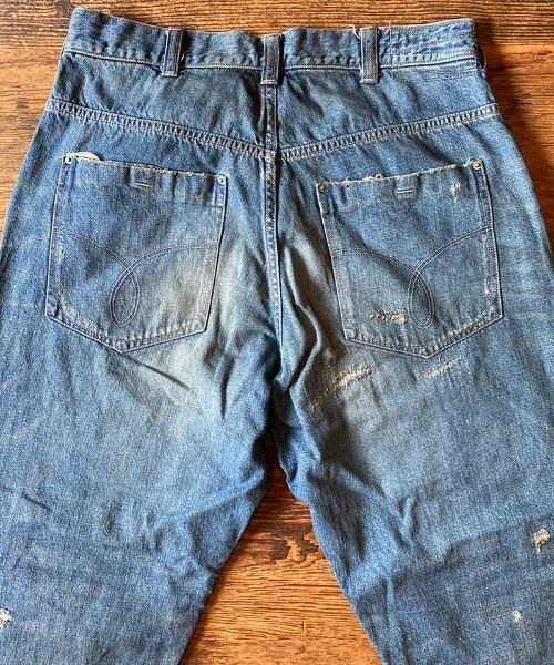 EGO TRIPPING(エゴトリッピング)の「mp10600-NEAD DENIM 3th -REMAKE- デニムパンツ(デニムパンツ・メンズ・ダークインディゴブルー/ライトインディゴブルー・29/33/31/30)」の13枚目の写真