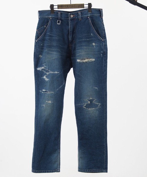 EGO TRIPPING(エゴトリッピング)の「mp10600-NEAD DENIM 3th -REMAKE- デニムパンツ(デニムパンツ・メンズ・ダークインディゴブルー/ライトインディゴブルー・29/33/31/30)」の19枚目の写真