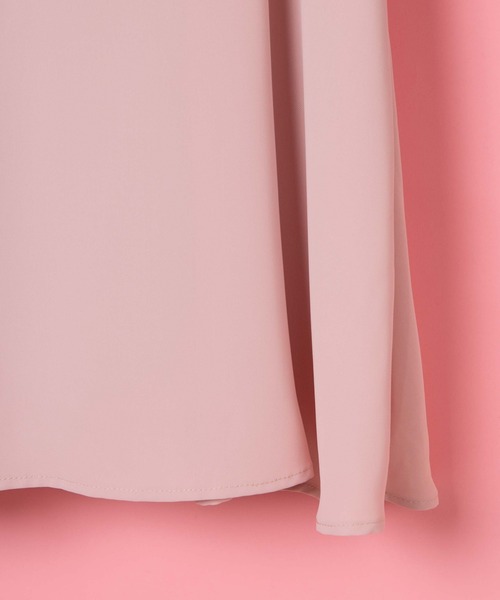 WEGO(ウィゴー)の「WEGO/【一部店限定】肩空きフリルワンピース(ワンピース・レディース・ブラック/ピンク・FREE)」の4枚目の写真