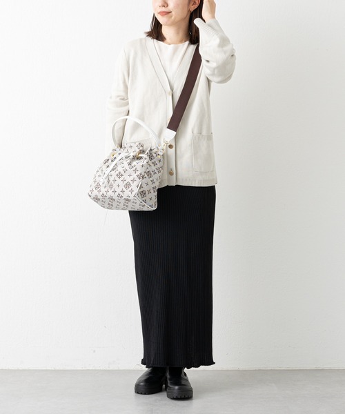 ラシット 巾着風ショルダー 2way XmasLimited コットン