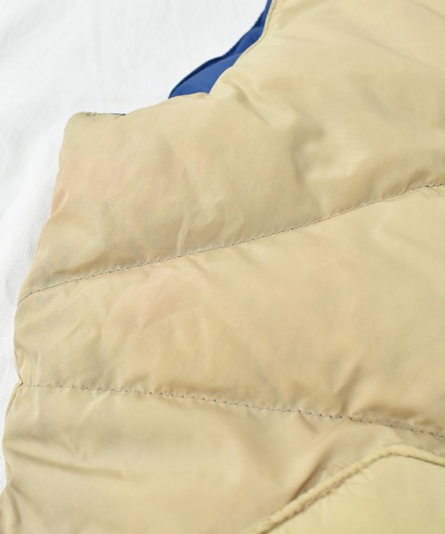 VINTAGE(ヴィンテージ)の「【ヴィンテージ古着】Eastmoor リバーシブル ダウンベスト(ダウンベスト・メンズ・ブルー・LARGE)」の6枚目の写真