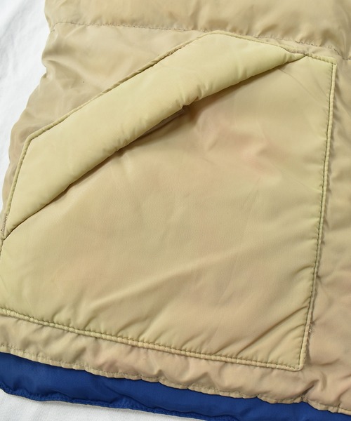 VINTAGE(ヴィンテージ)の「【ヴィンテージ古着】Eastmoor リバーシブル ダウンベスト(ダウンベスト・メンズ・ブルー・LARGE)」の5枚目の写真