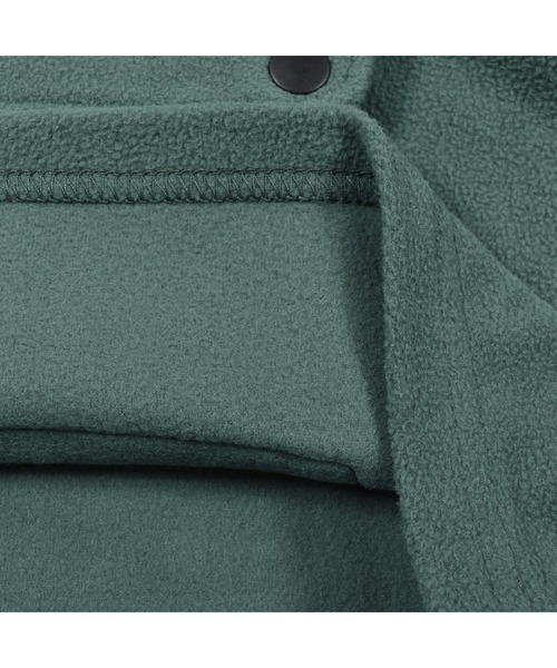 BeBe（ベベ）の「BeBe/フリースハーフジップポケット付きトレーナー(90~150cm)（スウェット・キッズ・グリーン/ブラック・140/100/90/130/150/110/120）」の12枚目の写真