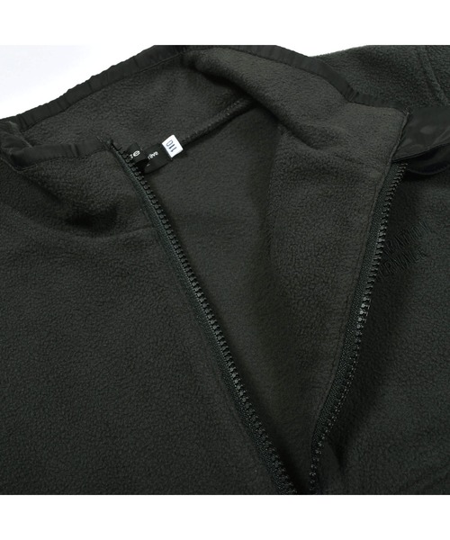 BeBe（ベベ）の「BeBe/フリースハーフジップポケット付きトレーナー(90~150cm)（スウェット・キッズ・グリーン/ブラック・140/100/90/130/150/110/120）」の21枚目の写真