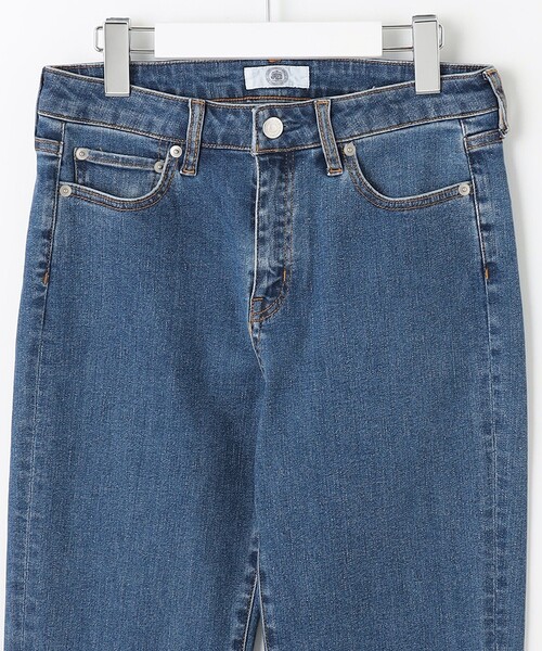 J.PRESS(ジェイプレス)の「【洗える】BASIC STRETCH DENIM ストレート パンツ(デニムパンツ・レディース・ホワイト系/ブラック系/ネイビー系/ダルブルー系・T13/T15/T17)」の10枚目の写真