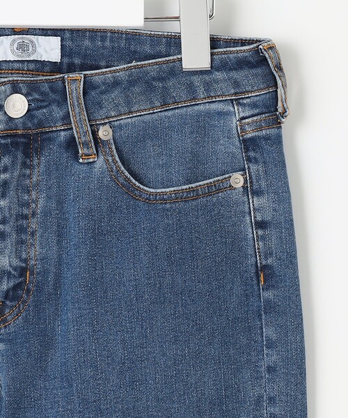 J.PRESS(ジェイプレス)の「【洗える】BASIC STRETCH DENIM ストレート パンツ(デニムパンツ・レディース・ホワイト系/ブラック系/ネイビー系/ダルブルー系・T13/T15/T17)」の8枚目の写真