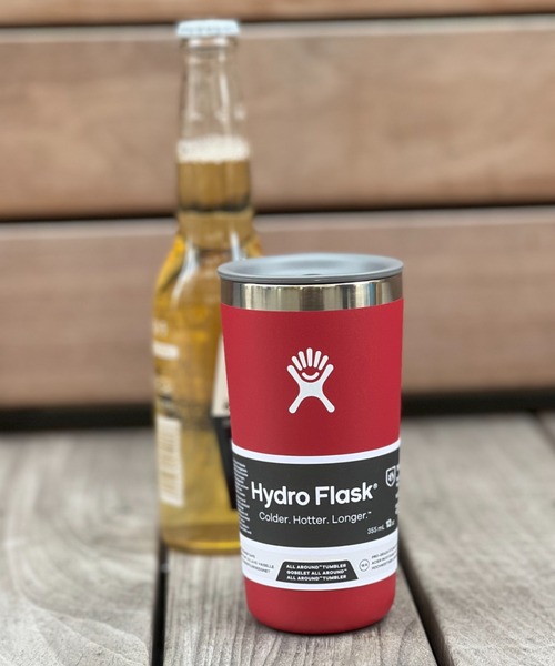 HYDRO FLASK(ハイドロフラスク)の「【Hydro Flask】DRINKWARE 12oz ALL AROUND TUMBLER(グラス/マグカップ/タンブラー・メンズ・ブラック/ホワイト/ブルー/サックスブルー/チェリーピンク/スカイブルー/ダークグリーン/インディゴブルー/ライトグレー/ライラック/セージグリーン/オートミール/ラベンダー・FREE)」の14枚目の写真