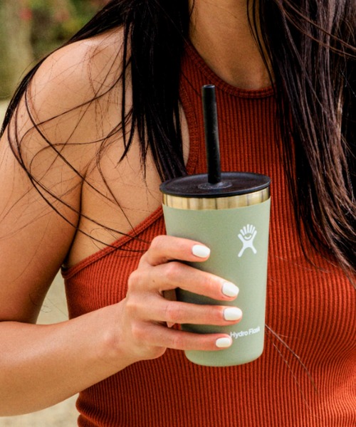 HYDRO FLASK(ハイドロフラスク)の「【Hydro Flask】DRINKWARE 12oz ALL AROUND TUMBLER(グラス/マグカップ/タンブラー・メンズ・ブラック/ホワイト/ブルー/サックスブルー/チェリーピンク/スカイブルー/ダークグリーン/インディゴブルー/ライトグレー/ライラック/セージグリーン/オートミール/ラベンダー・FREE)」の15枚目の写真