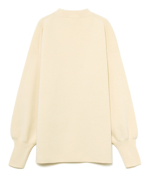 ReNorm(リノーム)の「【井手祐来コラボ】SET UPルーズシルエットニットプルオーバー(ニット/セーター・レディース・オフホワイト/ブラック・フリー)」の5枚目の写真