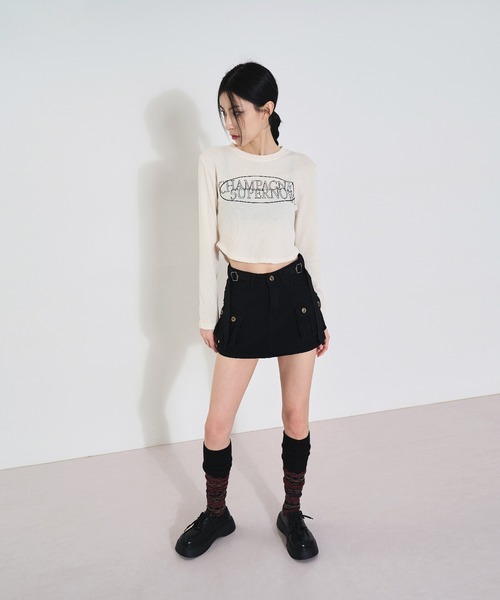 FOLLOWIN（フォロウィン）の「ノルディック柄ウォーマーソックス（レッグウォーマー・レディース・ブラック/ネイビー/バーガンディー・ONE SIZE）」の11枚目の写真