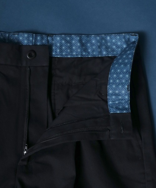 ANPAS（アンパス）の「Heavy Weight Cotton Twill Fabric Tuck Wide Chino Pants/ヘビーウェイト コットンツイル タックワイド チノパンツ スラックス（チノパンツ・メンズ・ブラック/アイボリー/ベージュ・M/L/LL）」の12枚目の写真