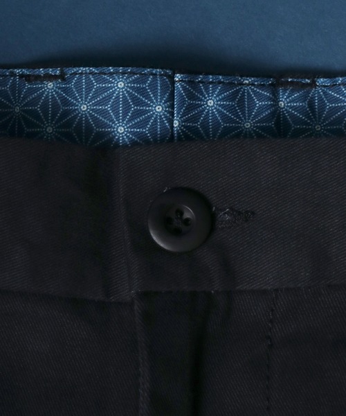 ANPAS（アンパス）の「Heavy Weight Cotton Twill Fabric Tuck Wide Chino Pants/ヘビーウェイト コットンツイル タックワイド チノパンツ スラックス（チノパンツ・メンズ・ブラック/アイボリー/ベージュ・M/L/LL）」の11枚目の写真