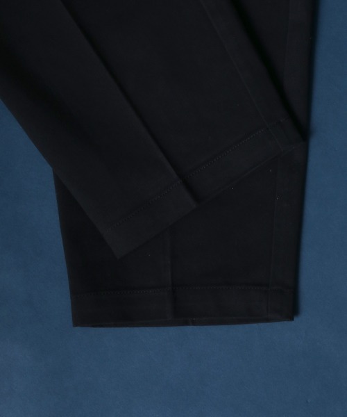 ANPAS（アンパス）の「Heavy Weight Cotton Twill Fabric Tuck Wide Chino Pants/ヘビーウェイト コットンツイル タックワイド チノパンツ スラックス（チノパンツ・メンズ・ブラック/アイボリー/ベージュ・M/L/LL）」の17枚目の写真