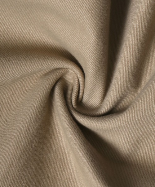 ANPAS（アンパス）の「Heavy Weight Cotton Twill Fabric Tuck Wide Chino Pants/ヘビーウェイト コットンツイル タックワイド チノパンツ スラックス（チノパンツ・メンズ・ブラック/アイボリー/ベージュ・M/L/LL）」の9枚目の写真