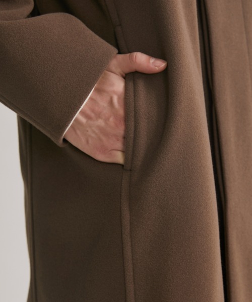 CADUNE❤︎ステンカラーメルトンコート　Mサイズ CADUNE❤︎ステンカラーメルトンコート Mサイズ - メルカリ