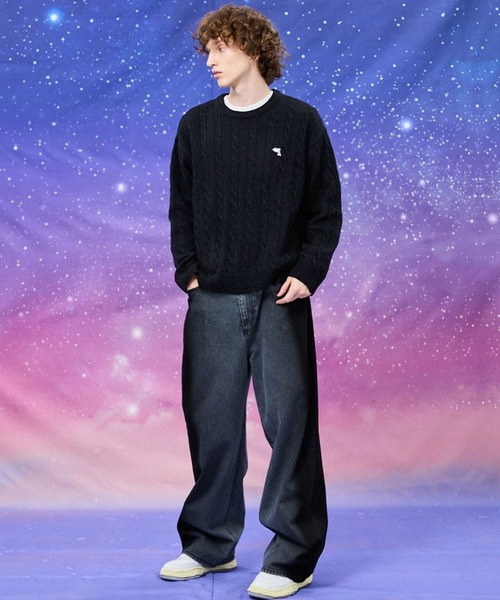 WaiKei（ワイケイ）の「【UNISEX】Wai Kei／ベーシックニット 2183570（ニット/セーター・レディース・ブラック/アイボリー/グリーン/ボルドー・MEDIUM/LARGE）」の5枚目の写真