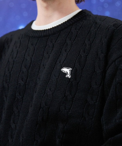 WaiKei（ワイケイ）の「【UNISEX】Wai Kei／ベーシックニット 2183570（ニット/セーター・レディース・ブラック/アイボリー/グリーン/ボルドー・MEDIUM/LARGE）」の9枚目の写真