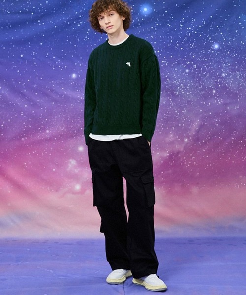 WaiKei（ワイケイ）の「【UNISEX】Wai Kei／ベーシックニット 2183570（ニット/セーター・レディース・ブラック/アイボリー/グリーン/ボルドー・MEDIUM/LARGE）」の11枚目の写真