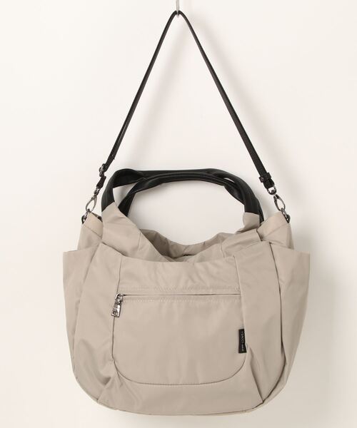 Y'SACCS(イザック)の「【Y’SACCS vous et】ラウンド2WAYトート(トートバッグ・レディース・カーキ/ブラック/マスタード/グレー/ライトグレー/ライトピンク/ライトブルー/グリーン・FREE)」の3枚目の写真