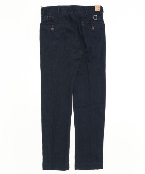 RRL(ダブル アール エル)の「オフィサー インディゴ ヘリンボーン パンツ(その他パンツ・メンズ・ネイビー系1・34/32/32/30/30/30/28/30/36/32/31/30/29/30/33/32/32/32/38/32)」の12枚目の写真