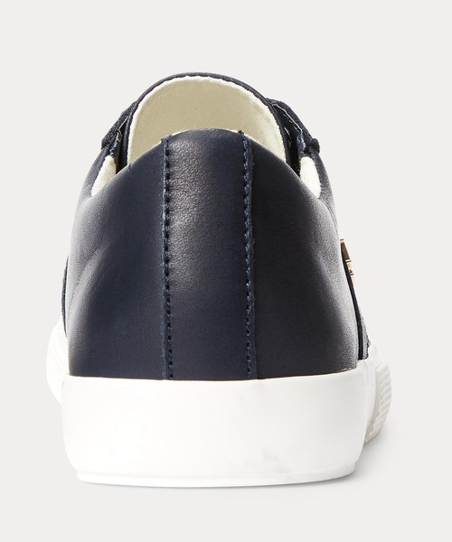 LAUREN RALPH LAUREN（ローレン ラルフ ローレン）の「Janson II ナパ レザー スニーカー（スニーカー・レディース・ネイビー系1・7.5B/8B/6B/6.5B/7B）」の6枚目の写真