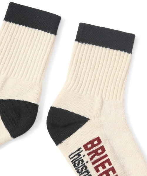 BRIEFING(ブリーフィング)の「【ブリーフィング】BR × TNT Socks(ソックス/靴下・メンズ・ネイビー/アイボリー・FREE)」の5枚目の写真
