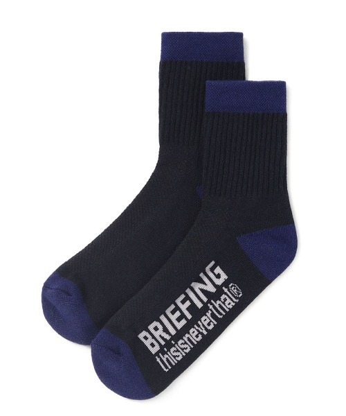 BRIEFING(ブリーフィング)の「【ブリーフィング】BR × TNT Socks(ソックス/靴下・メンズ・ネイビー/アイボリー・FREE)」の6枚目の写真