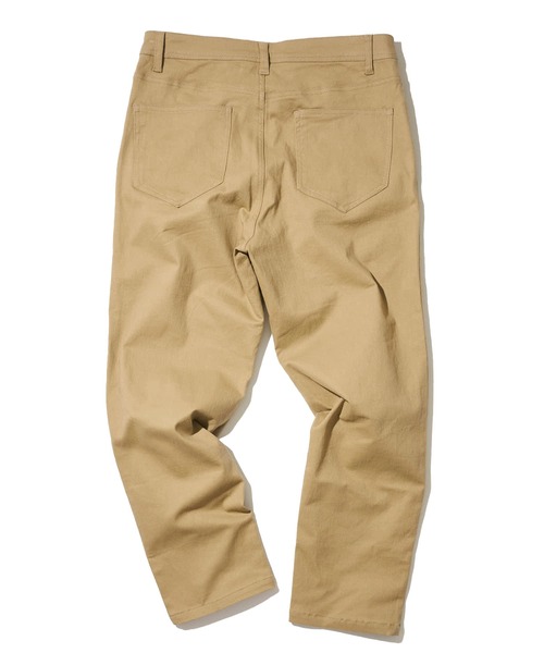 TETE HOMME(テットオム)の「【WEB限定】スリムテーパード カツラギクロップドパンツ(その他パンツ・メンズ・ブラック/ホワイト/ネイビー/ベージュ・SMALL/MEDIUM/LARGE/X-LARGE)」の5枚目の写真