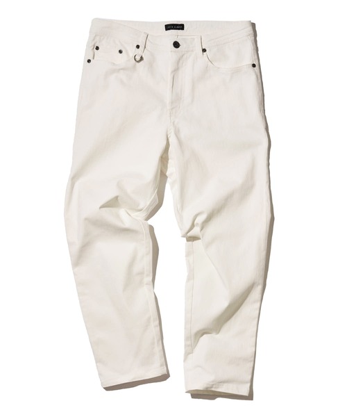 TETE HOMME(テットオム)の「【WEB限定】スリムテーパード カツラギクロップドパンツ(その他パンツ・メンズ・ブラック/ホワイト/ネイビー/ベージュ・SMALL/MEDIUM/LARGE/X-LARGE)」の15枚目の写真